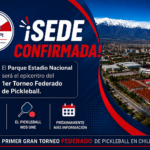 El Parque Estadio Nacional será la sede del 1er Torneo Federado de Pickleball de Chile