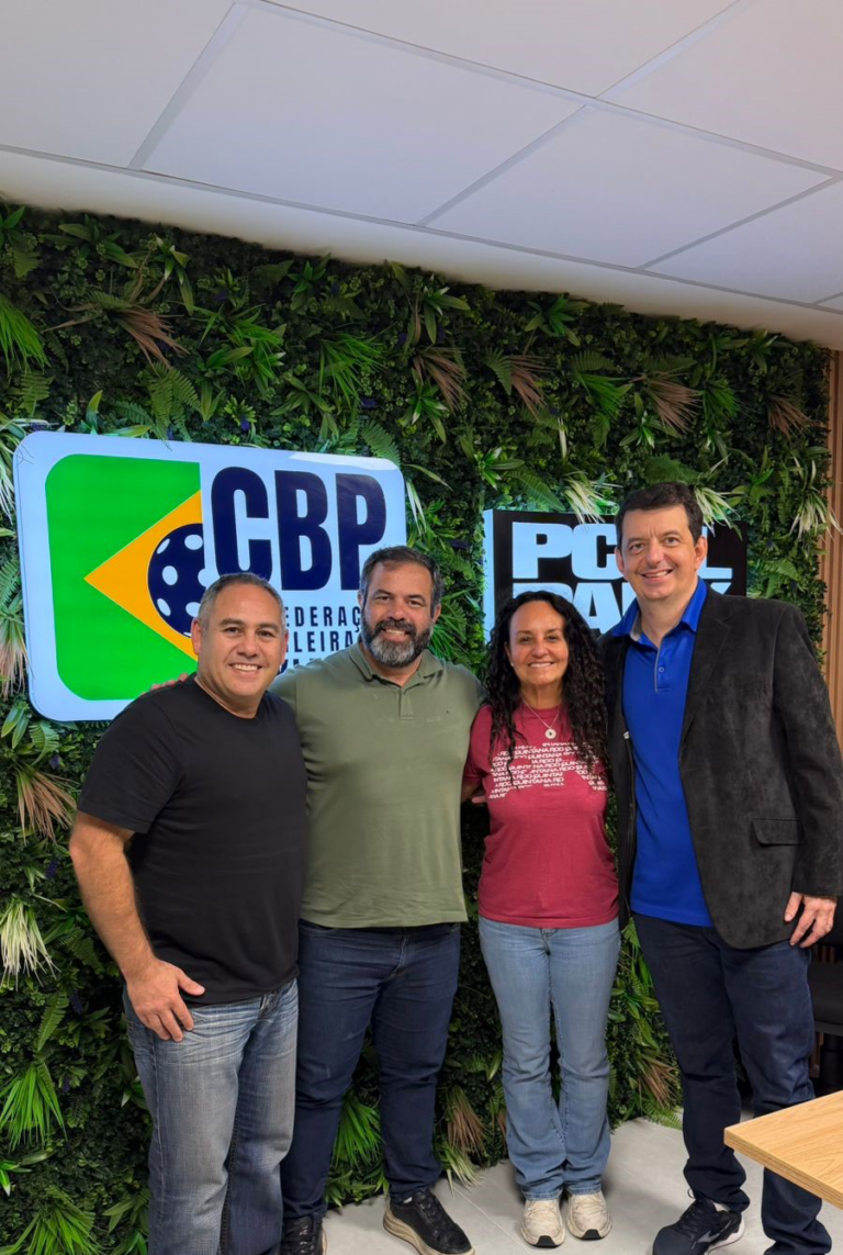 Fechipi visita Confederación Brasileña de Pickleball.